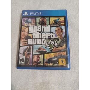 Grand Theft Auto V 5 - PS4 PlayStation‎ 4 - Rockstar Games - Complete